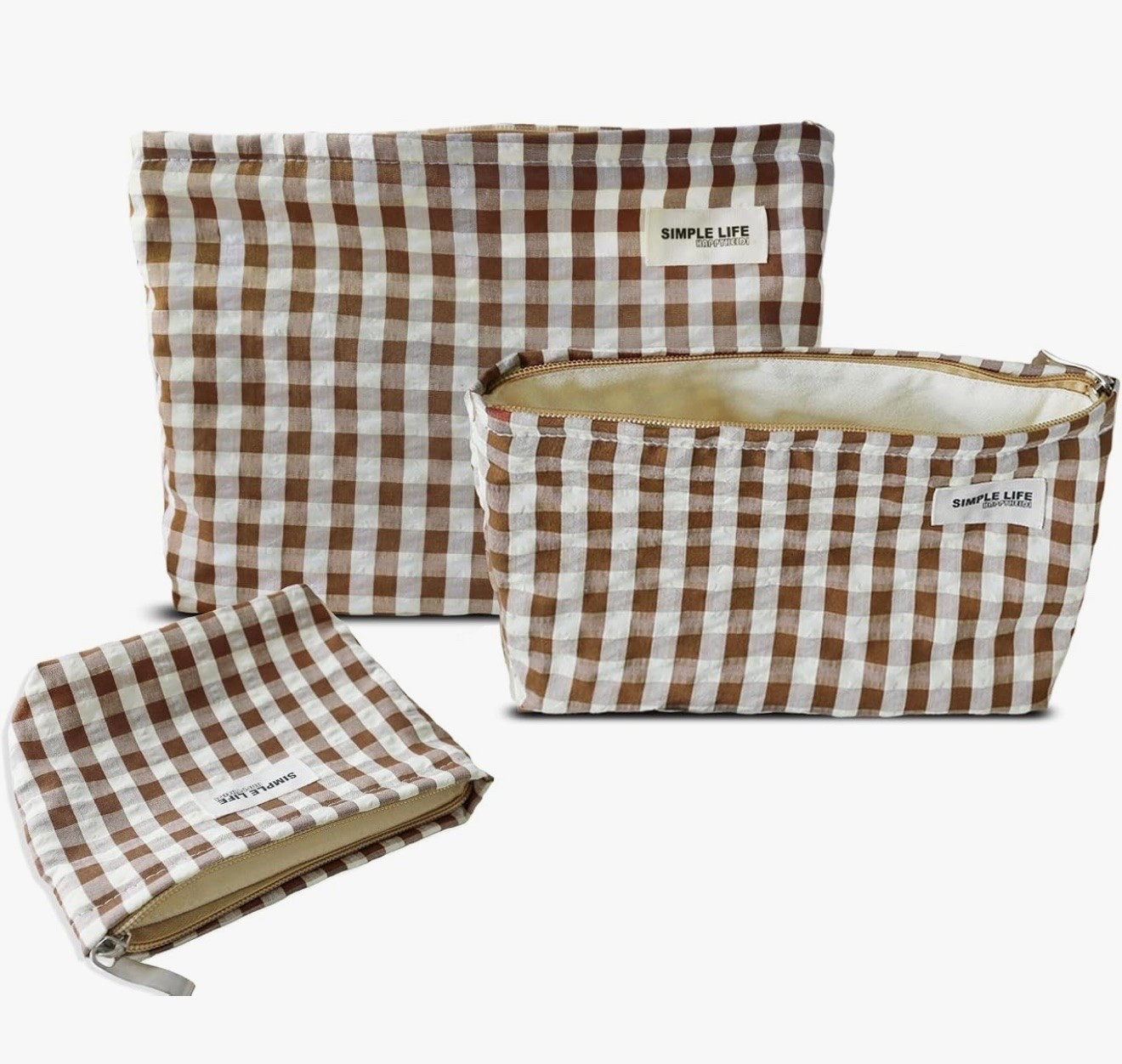 cute makeup & toiletry bags, great price 🤎🤍

#LTKTravel