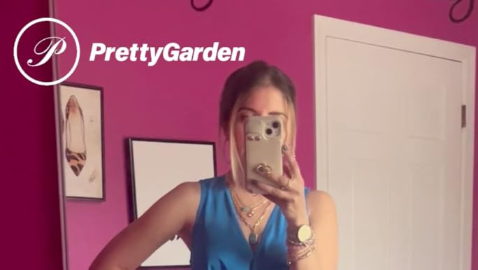 PRETTYGARDEN Women's Satin Ruched Bodycon Dress Summer 2023 Twist Front V Neck Sleeveless Split M... | Amazon (US)