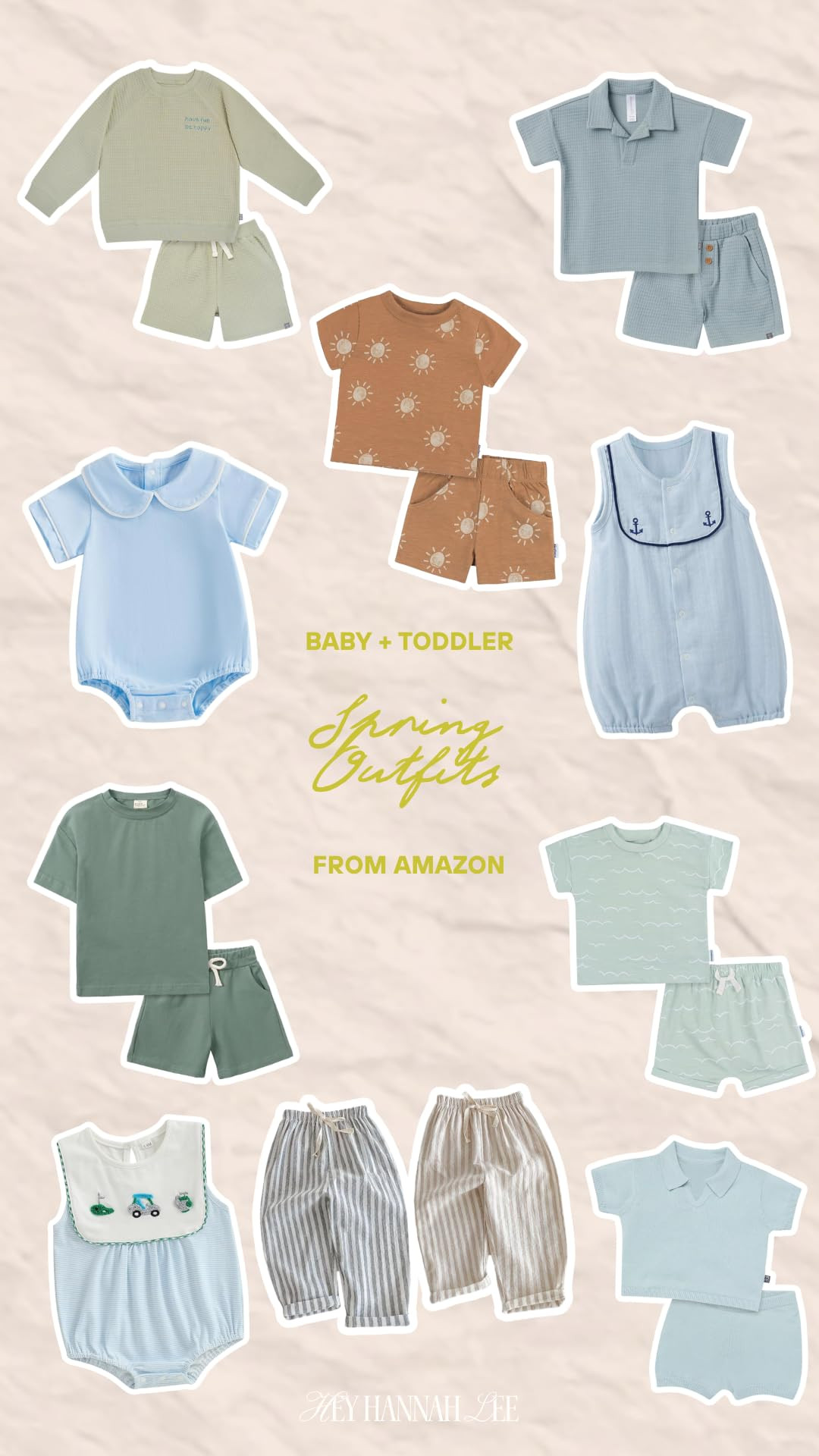Baby & toddler spring outfits | Amazon (US)