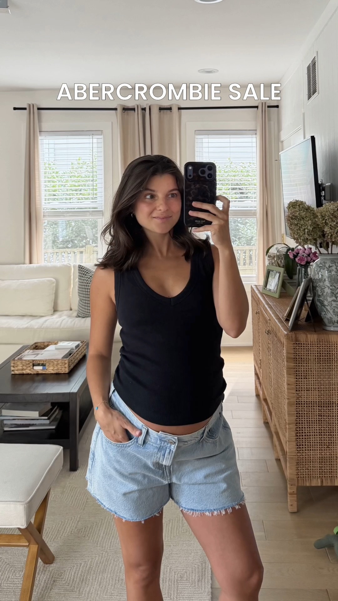 Abercrombie sale!! Everything 20-40% off! wearing medium in all tanks, small in dresses except the silky pink stripe, and 29 in shorts & jeans

#LTKPetite #LTKBump #LTKSaleAlert