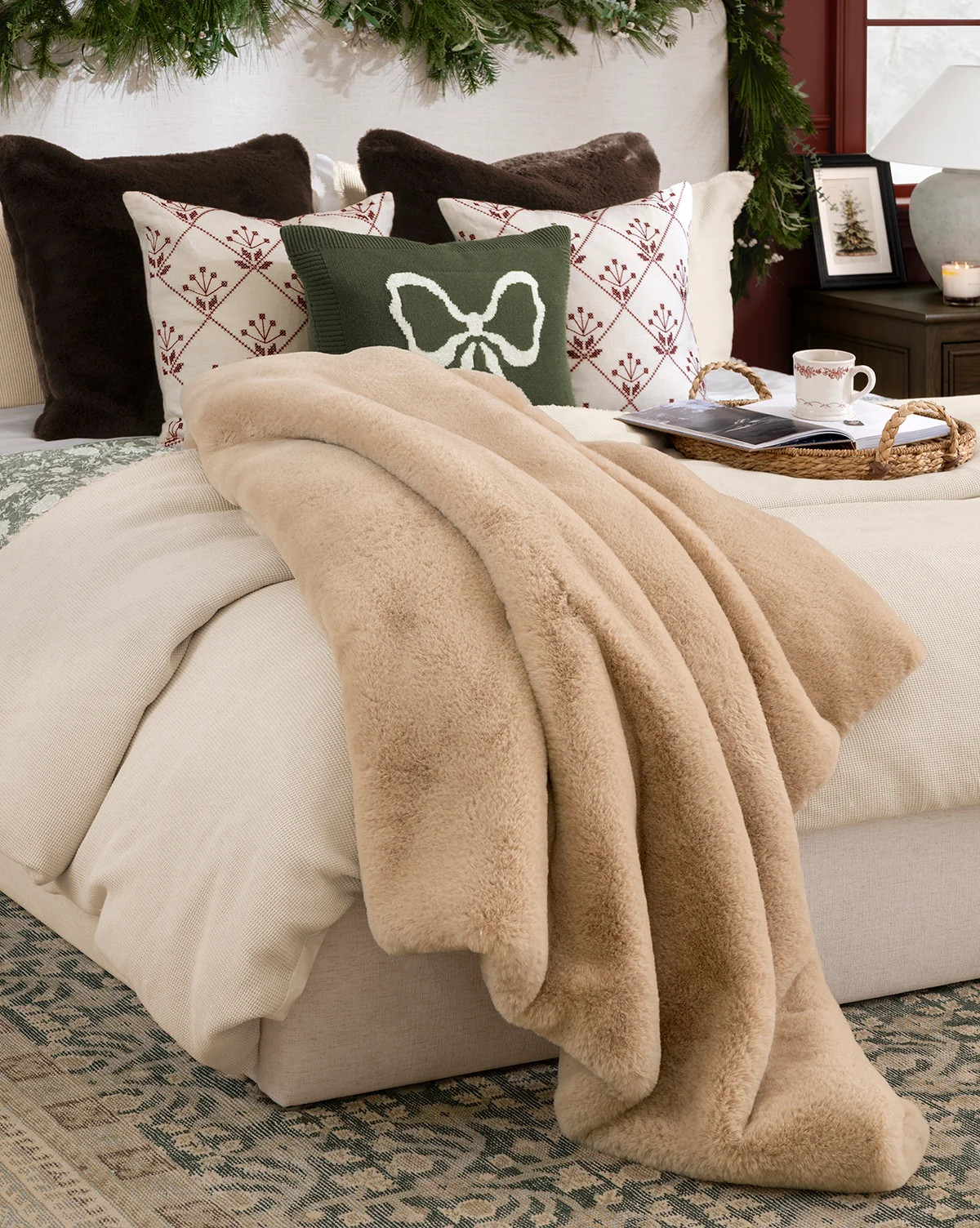 Tove Faux Fur Throw | McGee & Co. (US)