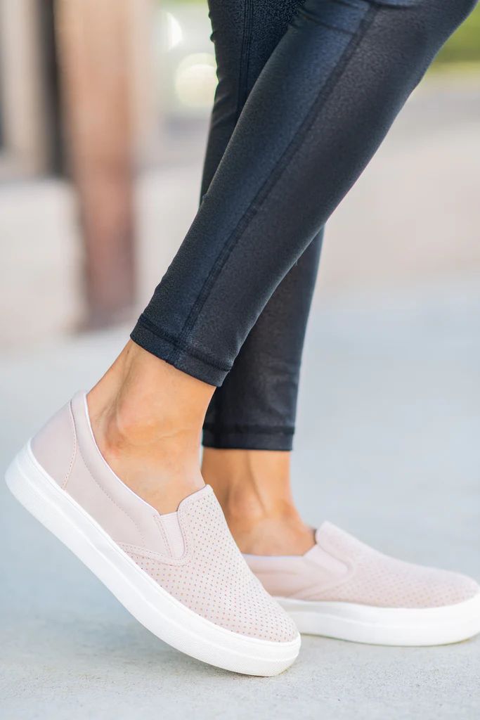 Always Here For Fun Mauve Pink Platform Sneakers | The Mint Julep Boutique