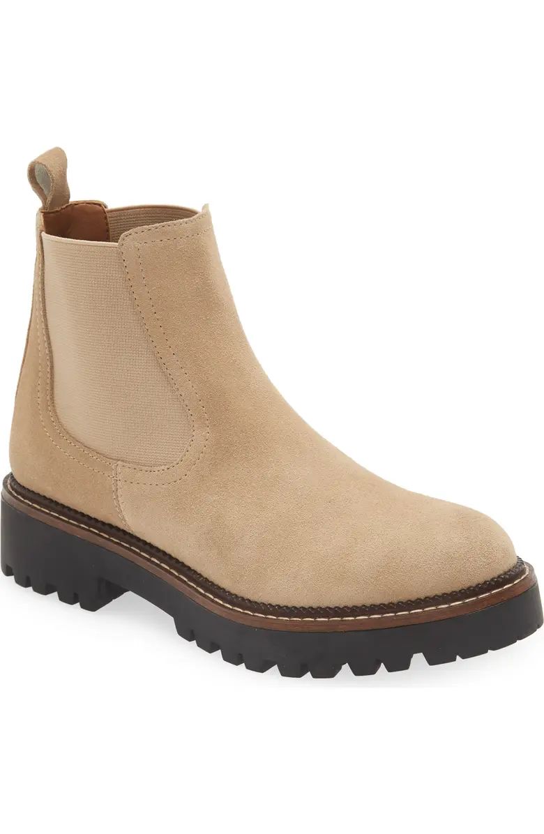 Caslon® Miller Water Resistant Lug Chelsea Boot (Women) | Nordstromrack | Nordstrom Rack