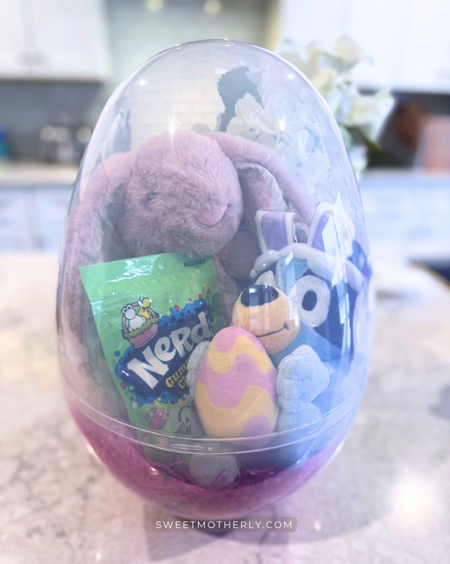 These giant, clear plastic eggs make for the coolest Easter baskets!  We found lots of sizes for you-- AND they even come in a gold version to make all their egg hunt dreams come true!

kids easter basket toys
easter bunny plush toys
kids spring sidewalk chalk
easter themed craft kits
mini kids puzzle toys
kids bubble wands toys
easter egg fidget toys
kids bunny ear headbands
mini stuffed animal toys
kids easter coloring books

#LTKSaleAlert #LTKSeasonal #LTKKids