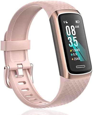 ENGERWALL Fitness Tracker with Heart Rate and Blood Oxygen SpO2 Monitor, Waterproof Activity Trac... | Amazon (US)