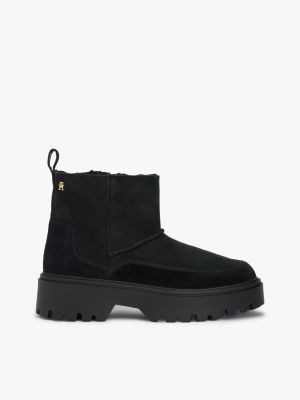 Shearling Leather Pull-On Boot | Tommy Hilfiger | Tommy Hilfiger (US)