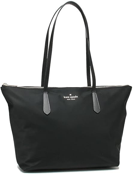 Kate Spade New York Kitt The Little Better Nylon Large Tote Black | Amazon (US)