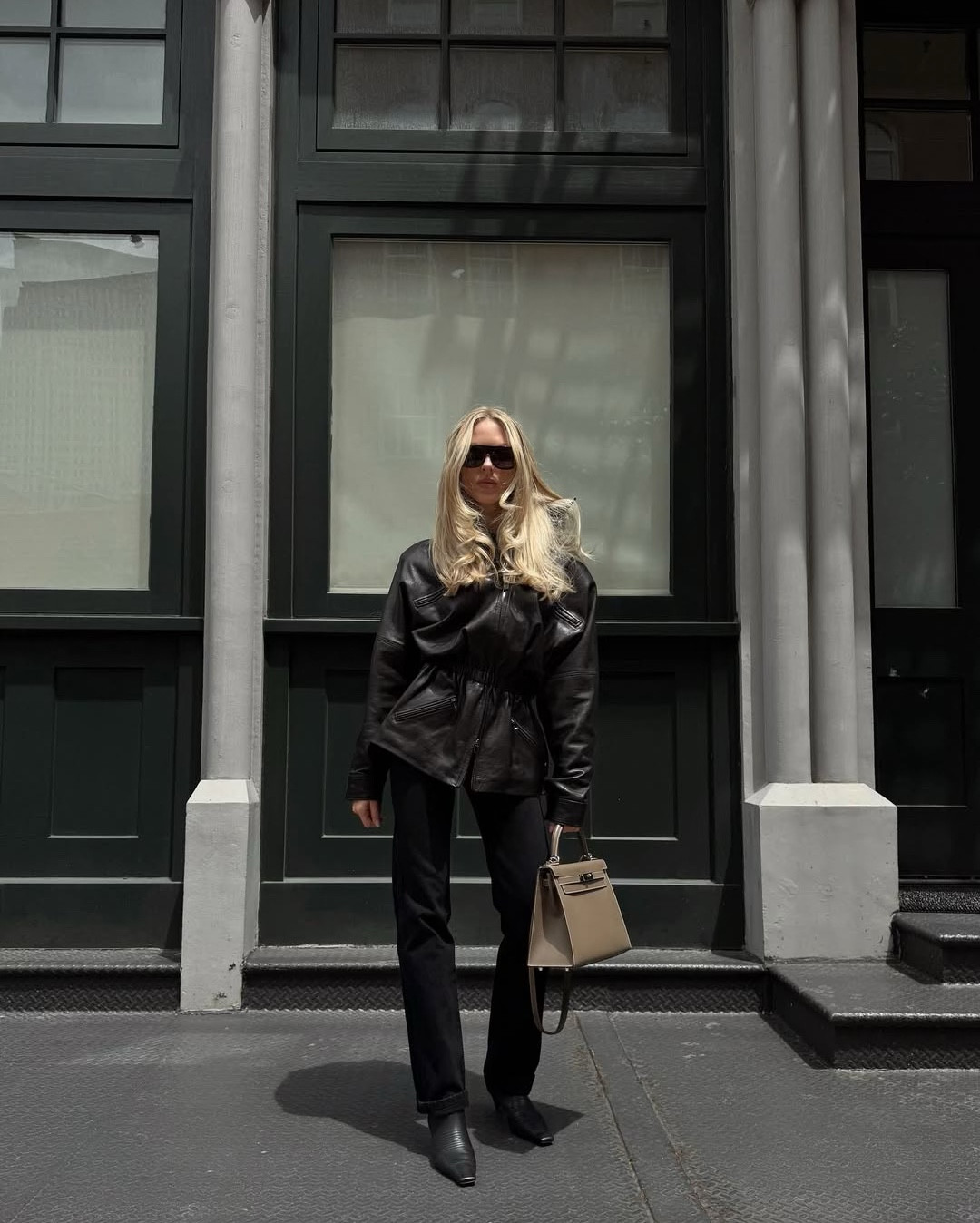 This cinched leather jacket from Magda Butrym is so elevated

#LTKStyleTip #LTKShoeCrush #LTKItBag