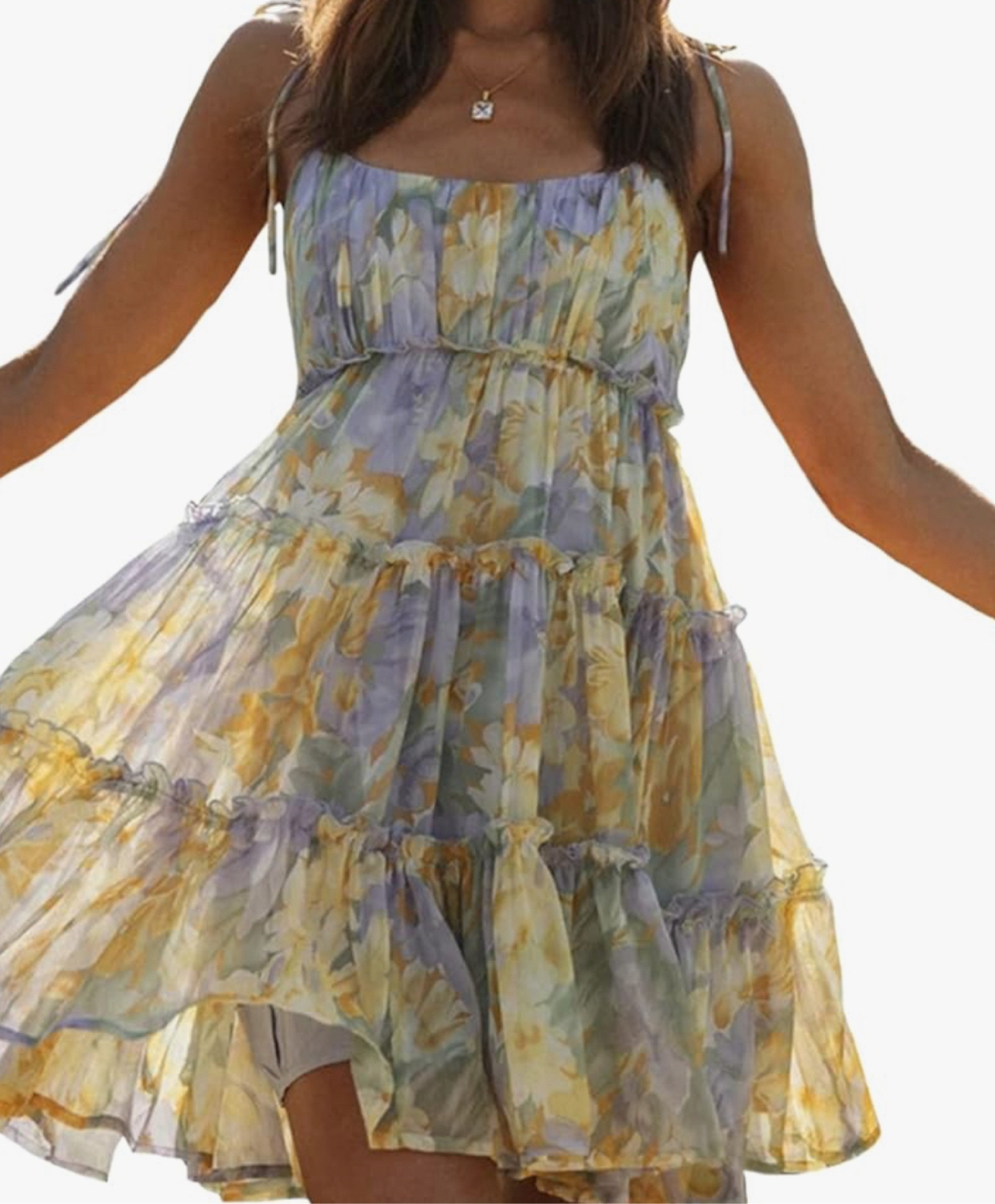 Cute and floral summer mini dress🌸🌸💜💜

#LTKBump #LTKSummerSales #LTKStyleTip