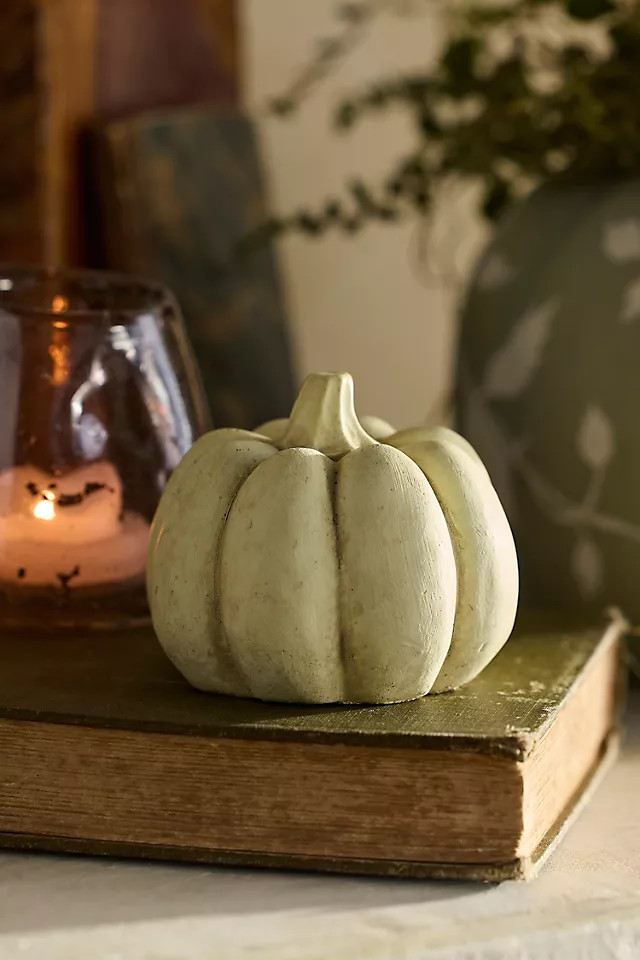 Cement Pumpkin | Anthropologie (US)