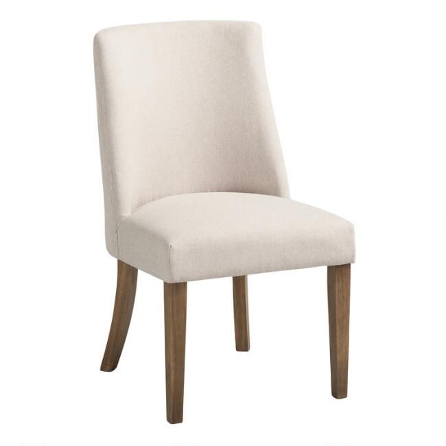 Lisette Upholstered Dining Chair Set Of 2 | World Market