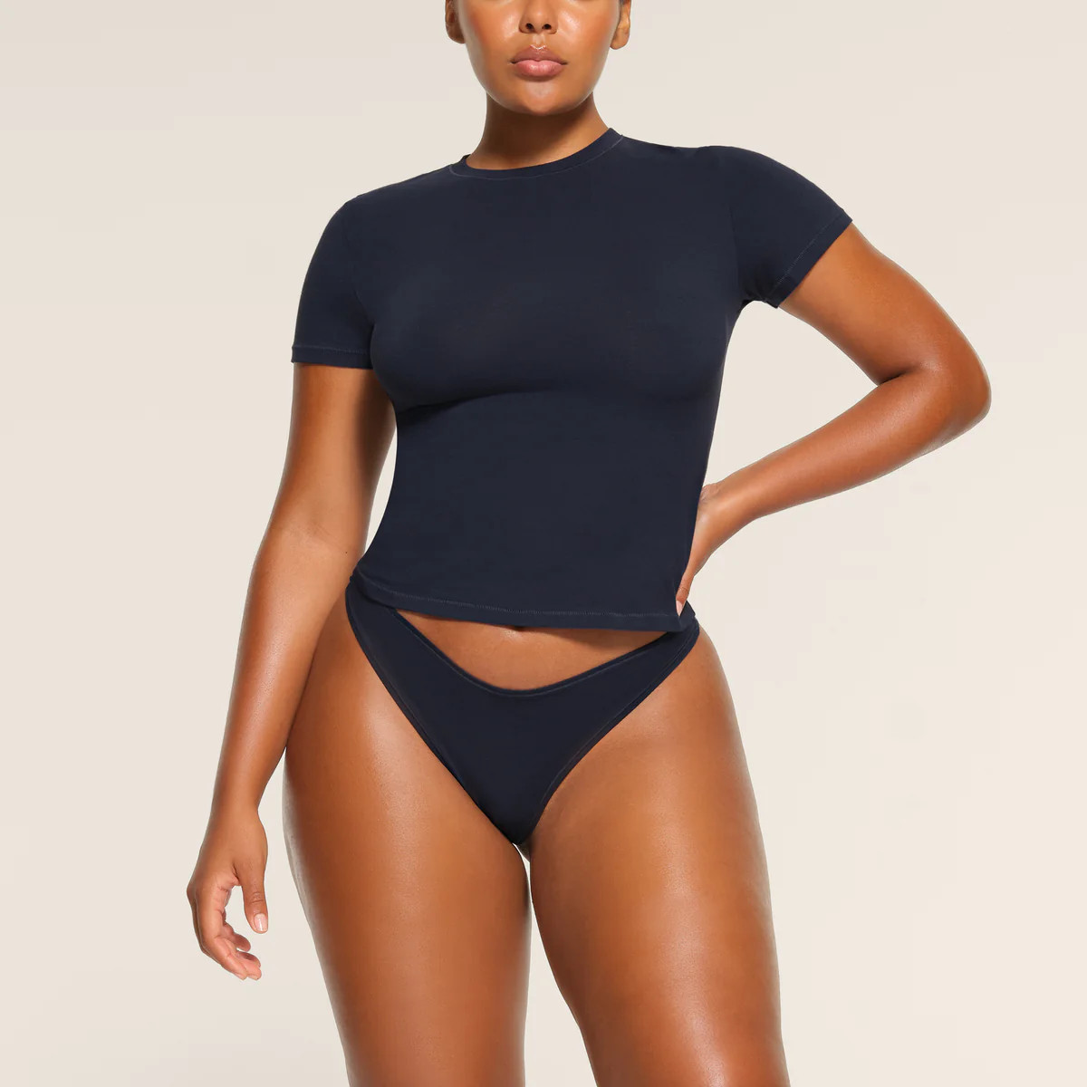 COTTON JERSEY T-SHIRT | SKIMS (US)