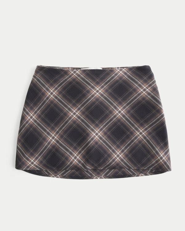 High-Rise A-Line Mini Skort | Hollister (US)