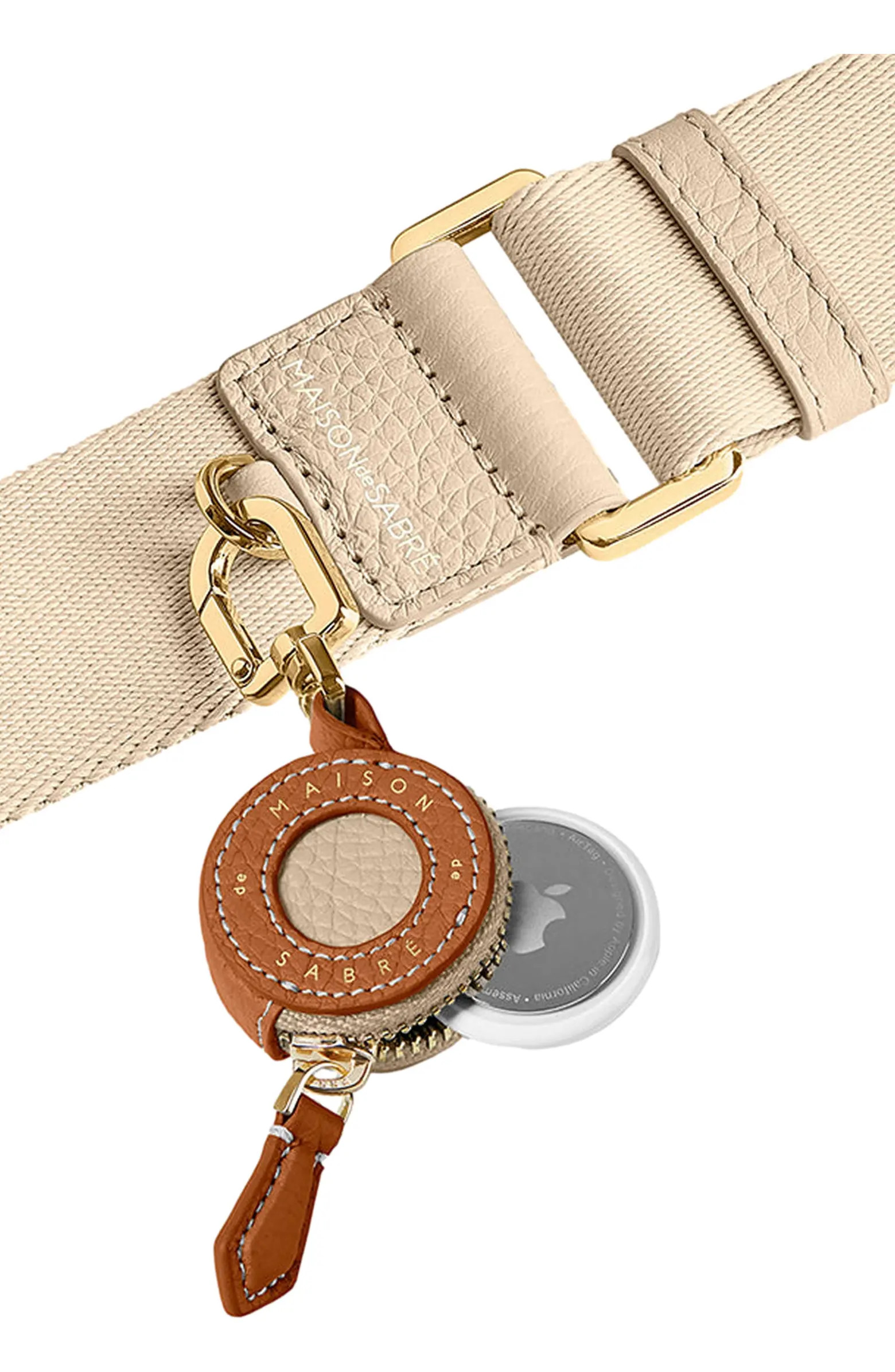 Leather AirTag Charm | Nordstrom