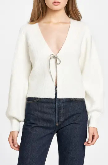 Lila Crystal Tie Cardigan | Nordstrom