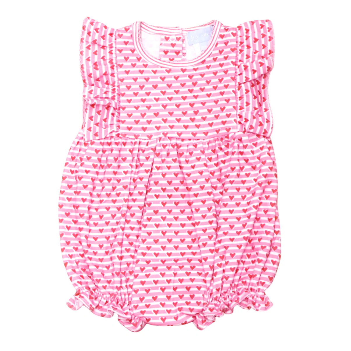 Sailor Hearts Girls Ruffle Bubble | Joy Street