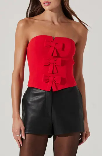 Strapless Bow Top | Nordstrom