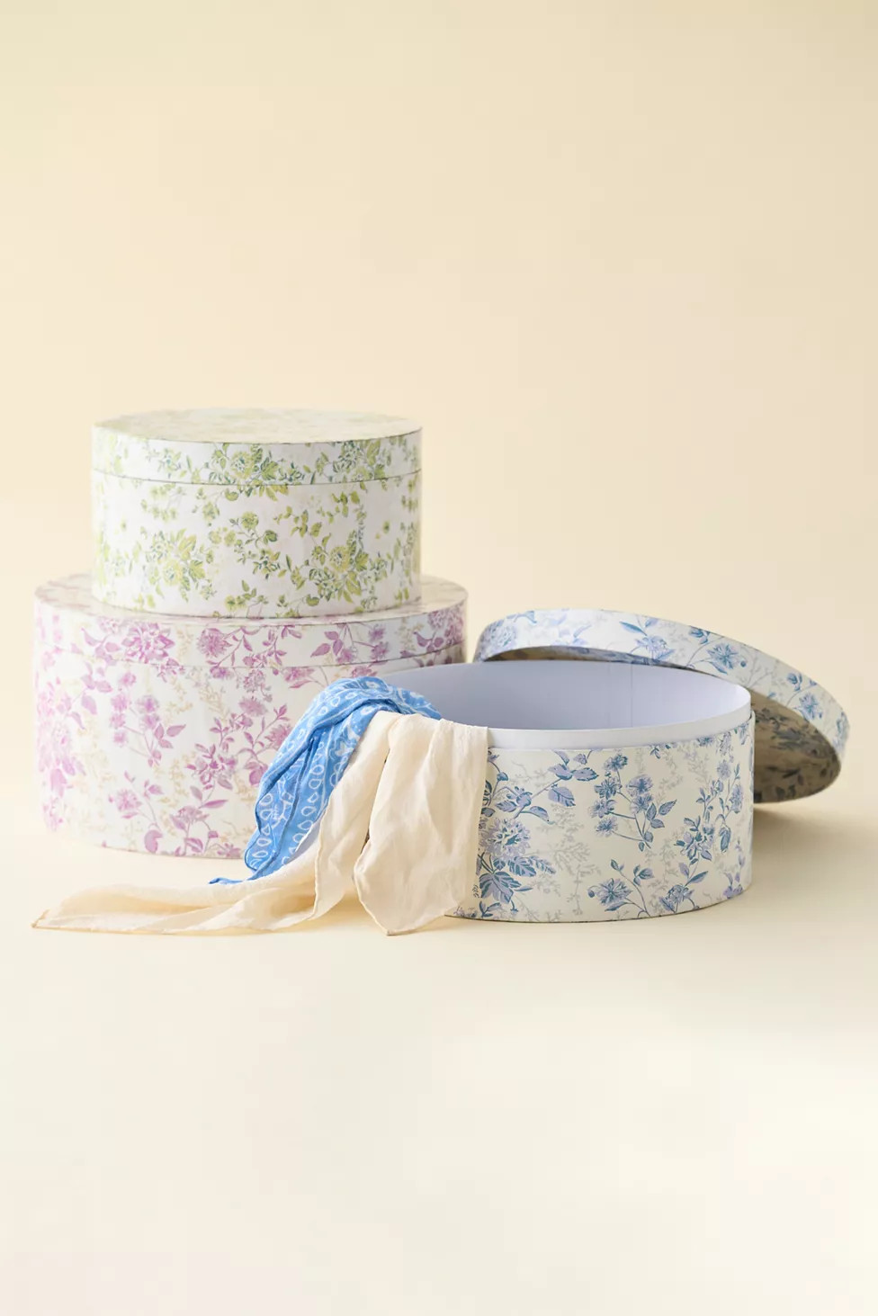 Coppola Floral Toile Hat Box Set | Urban Outfitters (US and RoW)