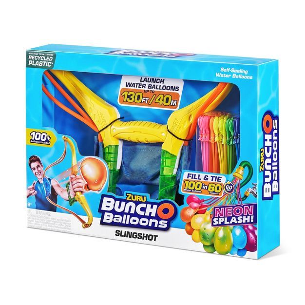 Bunch O Balloons Slingshot with 3 Bunches of Neon Splash | Target