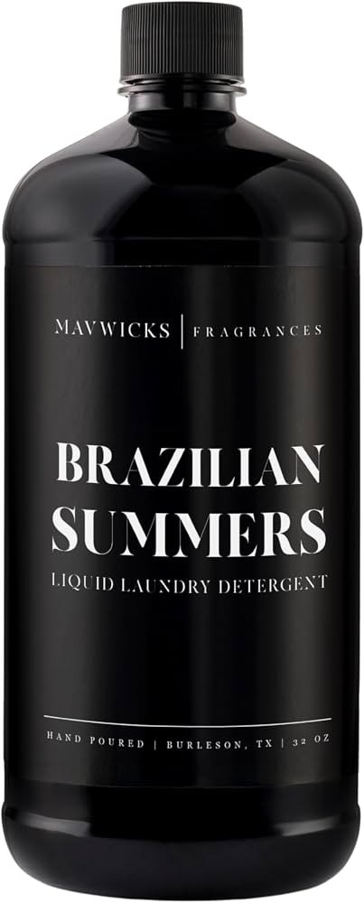 Mavwicks - Laundry Liquid Detergent (Brazilian Summers) - 32 Oz Laundry Perfume Bottle for Men & ... | Amazon (US)