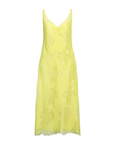 Anna Molinari Woman Midi dress Yellow Size 4 Polyester | YOOX (US)