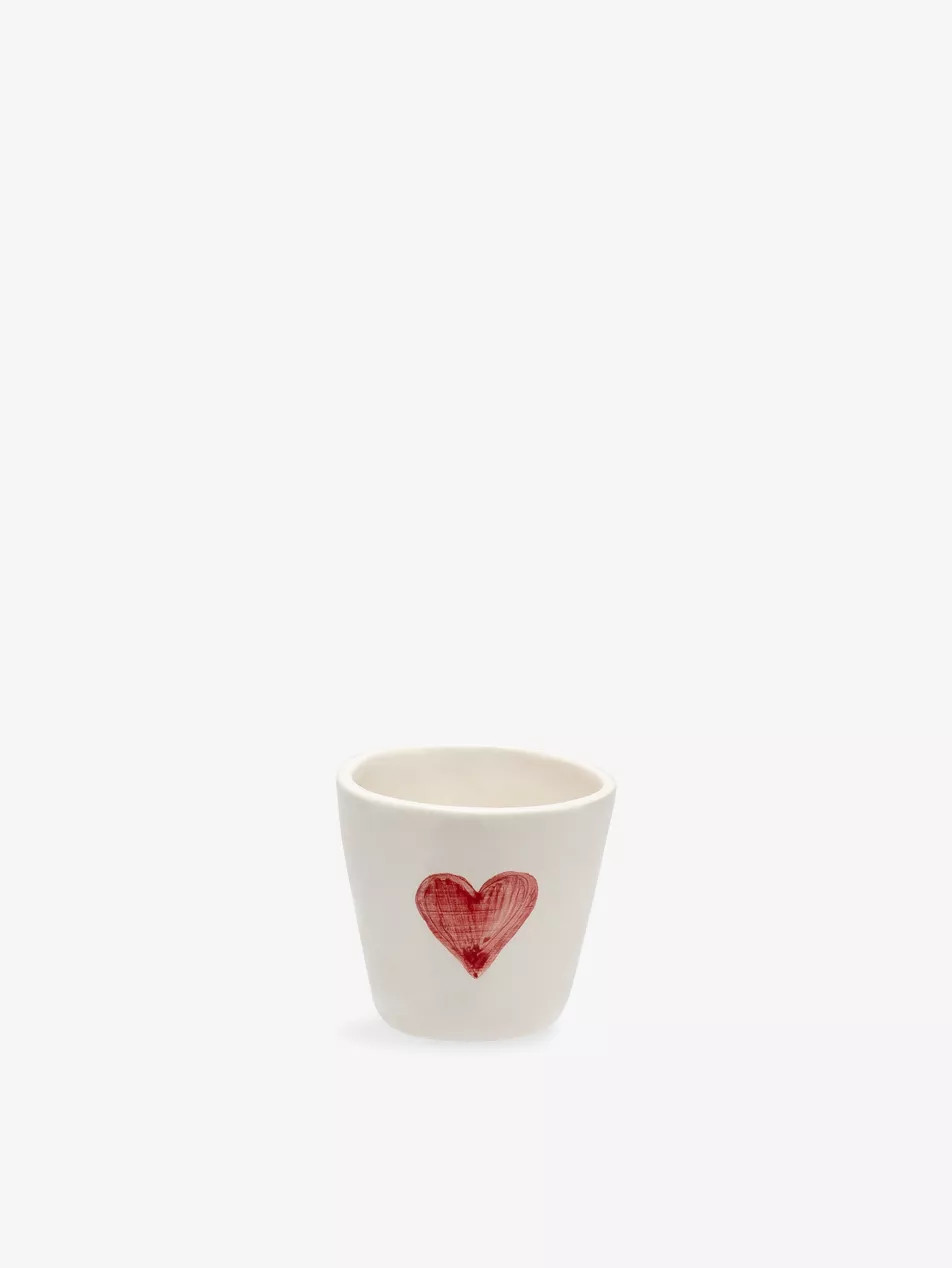 Queen Of Hearts Ceramic Espresso Cup | Selfridges