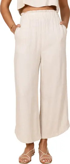 Eleanor Wide Leg Linen Pants | Nordstrom