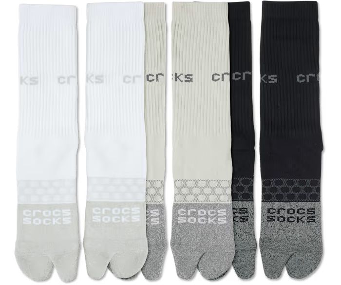 Crocs Socks Adult Flip Flop Sock 3 Pack | Crocs (US)
