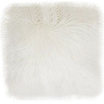 Keller Throw Pillow Color: Bright White, Size: 16" H x 16" W x 1" D | Wayfair North America