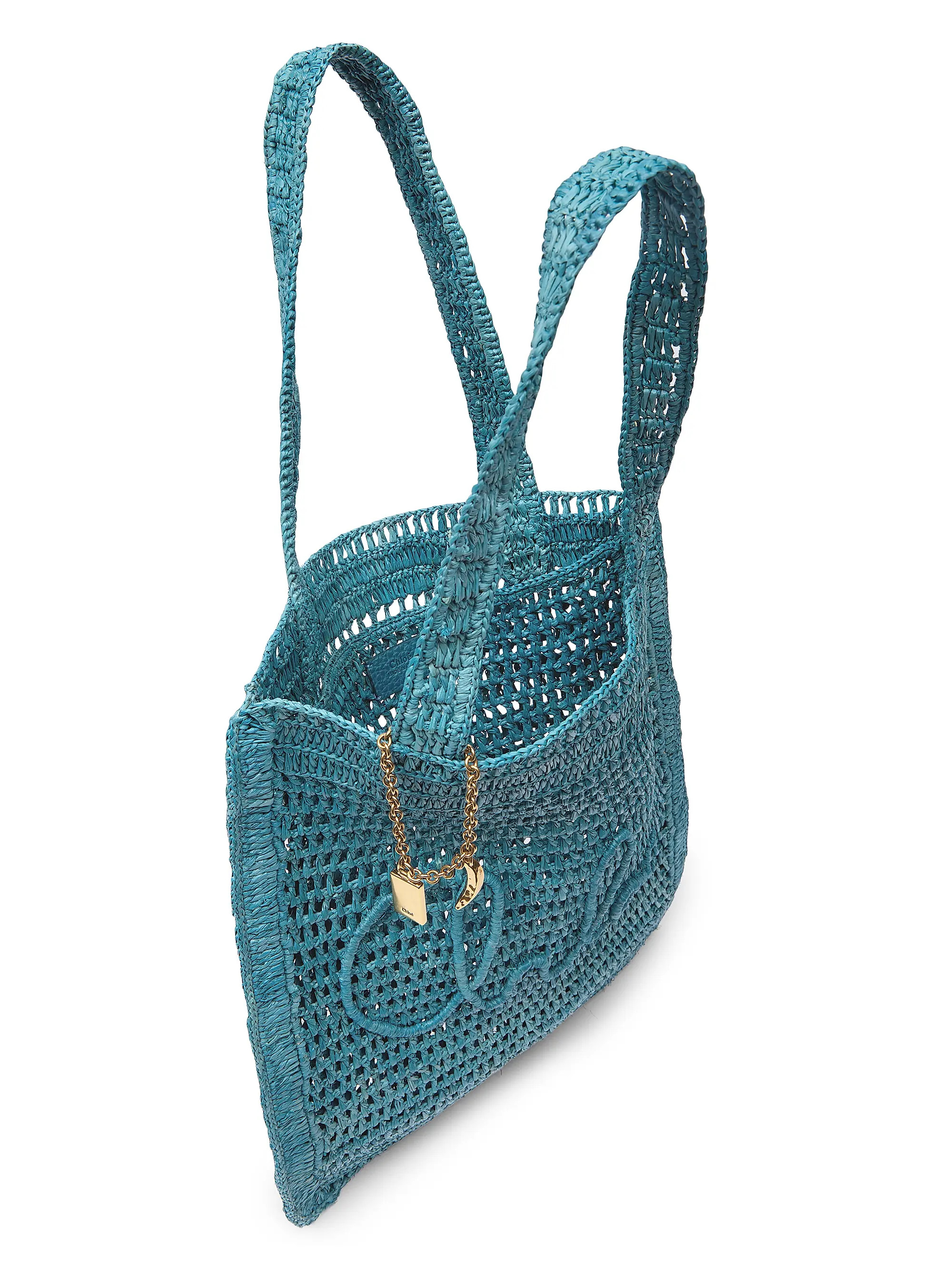 Summer Banana Logo Crocheted Tote Bag | Saks Fifth Avenue