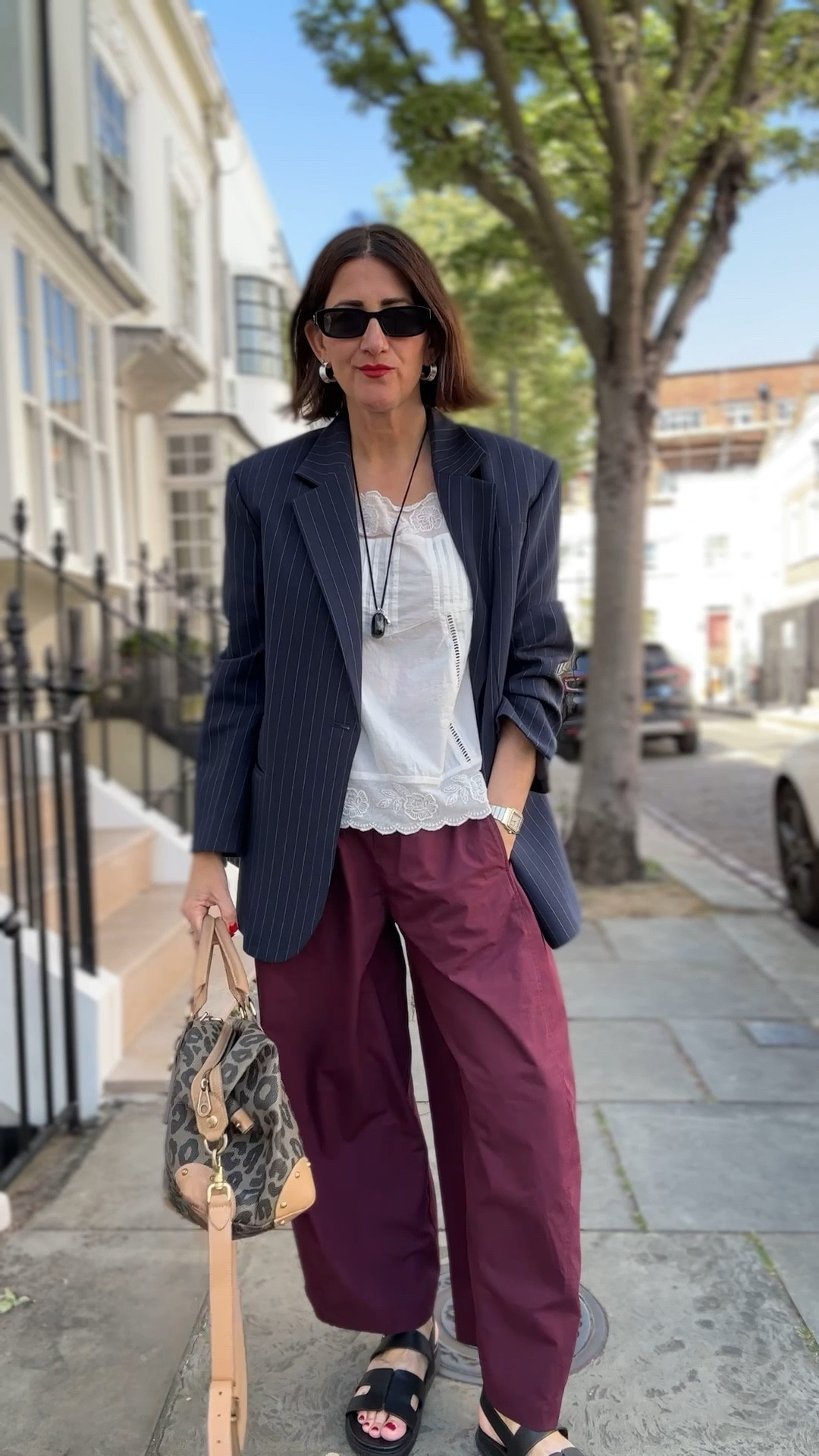 What I wore today. Styling the COS barrel leg trousers 

#LTKuk