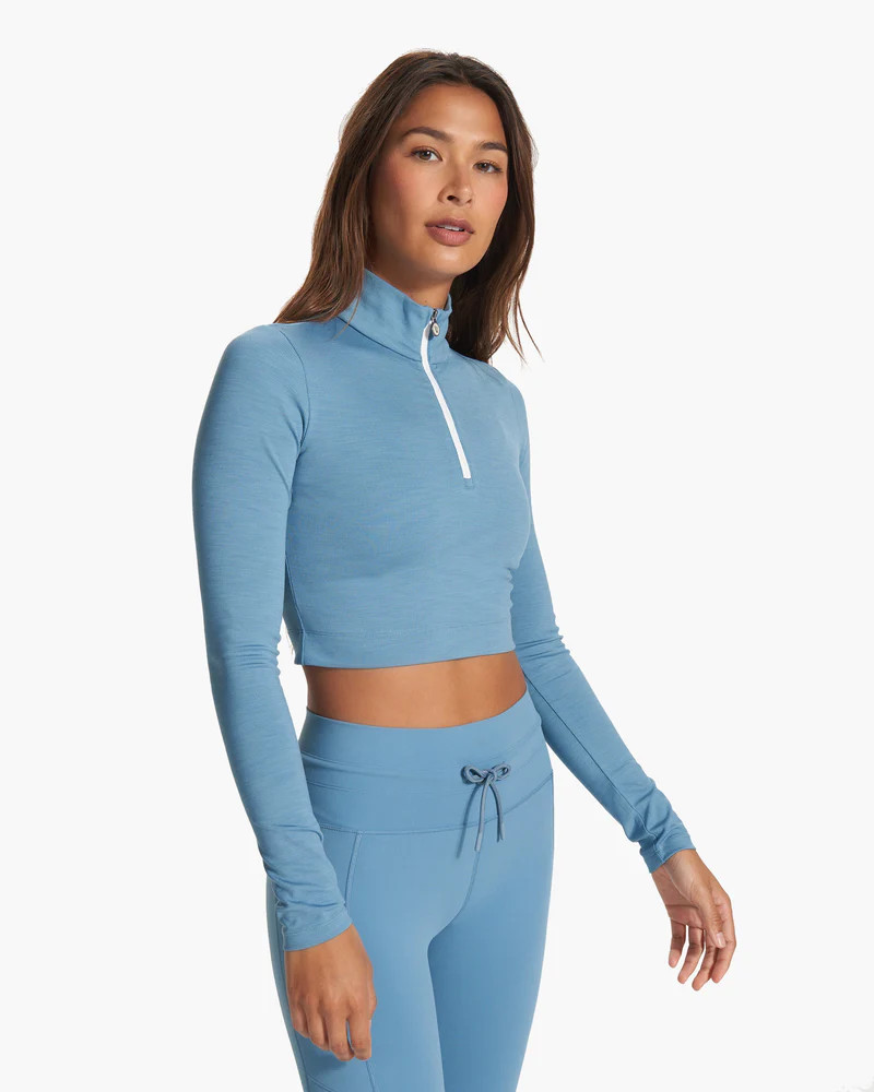 Lux Rib Half Zip | Vuori Clothing (US & Canada)