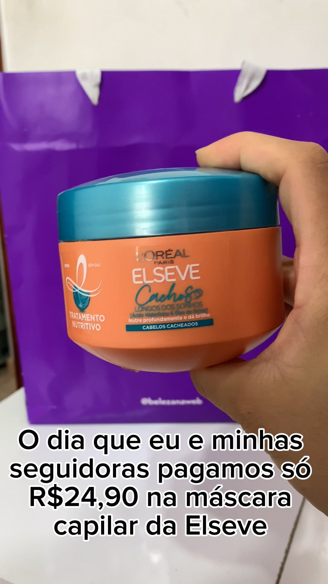 Uma das minhas máscaras capilar queridinhas é a L’Oréal Paris Cachos

#LTKbrasil #LTKbeauty #LTKsale