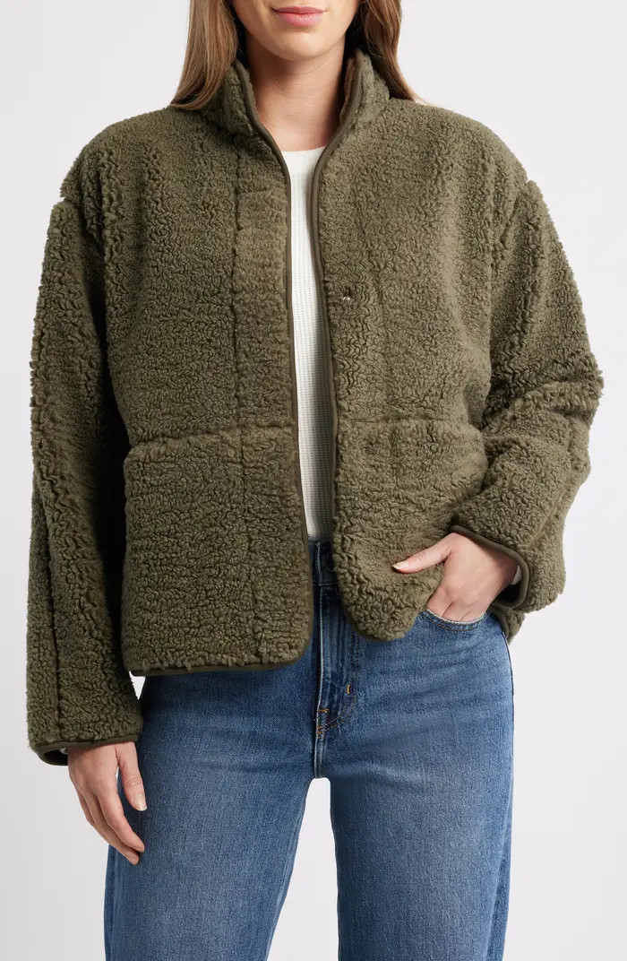 Faux Shearling Jacket | Nordstrom