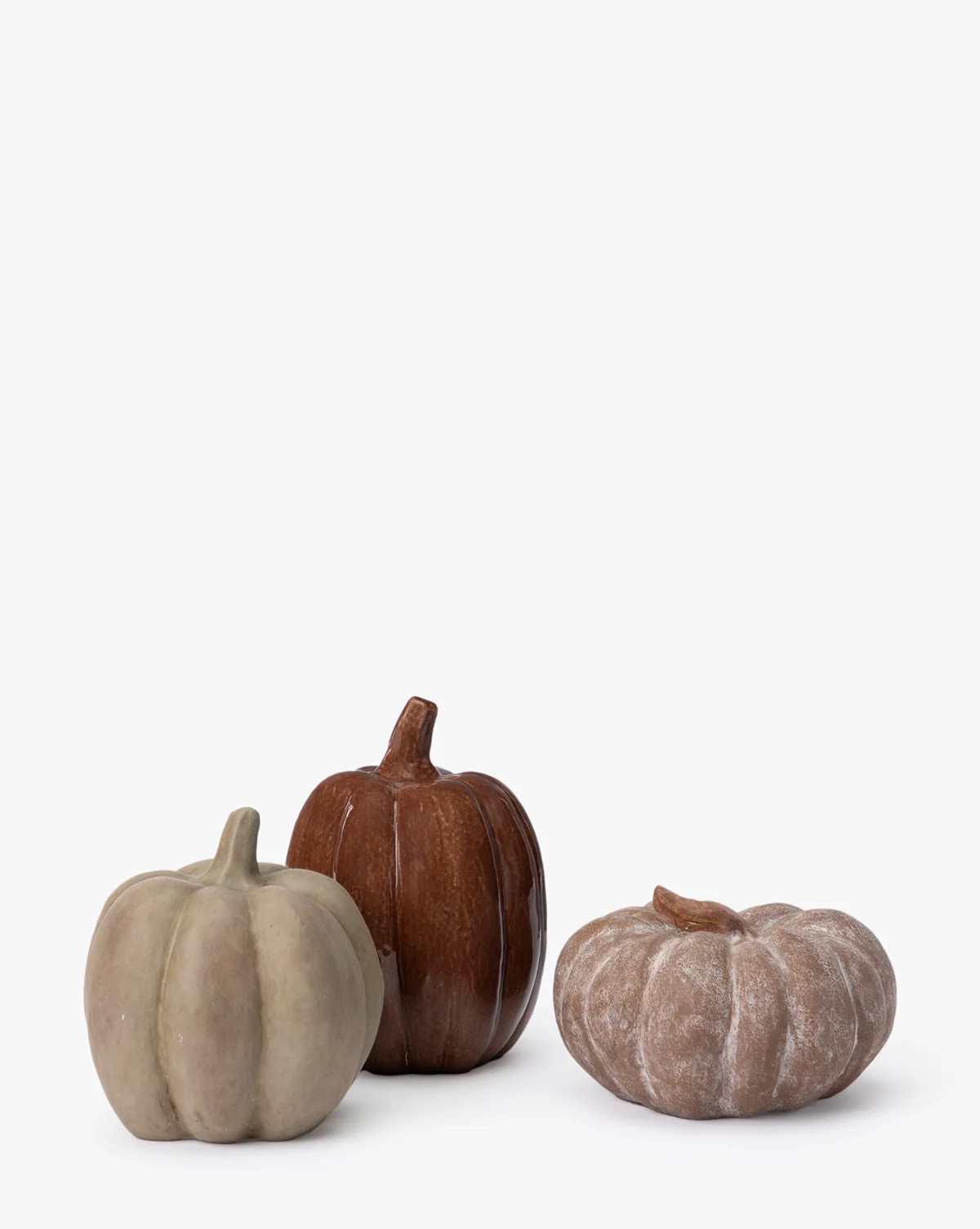 Autumn Pumpkin in Glossy Brown | McGee & Co. (US)