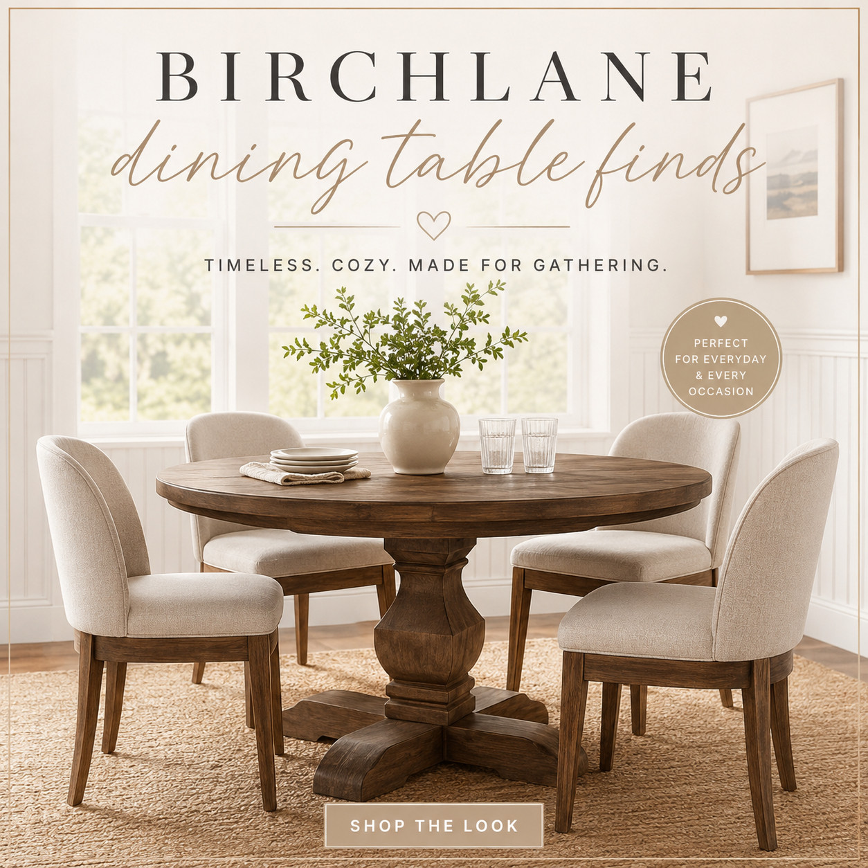 If you’re dreaming of the perfect fall hosting setup… these Birchlane dining table finds are IT 🍁✨ From rustic wood finishes to clean, elegant designs, every piece feels like it belongs in a cozy dinner party scene. Picture candles, layered plates, and your favorite people gathered around—this is the kind of table that makes every moment feel special 🤍

#birchlanefinds #diningtabledecor #fallhosting #cozydining #homestyle #ltkhomeinspo #ltkdecor #farmhousestyle #neutraldecor #diningroomideas #homeaesthetic #interiorlovers #cozyspaces #falltable #diningroomstyle #decorinspo #homeupgrade #tablegoals #chichome #timelessdesign #homedetails #livingbeautifully #homefinds #ltkstyleinspo #hometrends #interiorgoals #simpleliving #cozycorners #homevibes 

 #LTKSeasonal #LTKHome #LTKSaleAlert