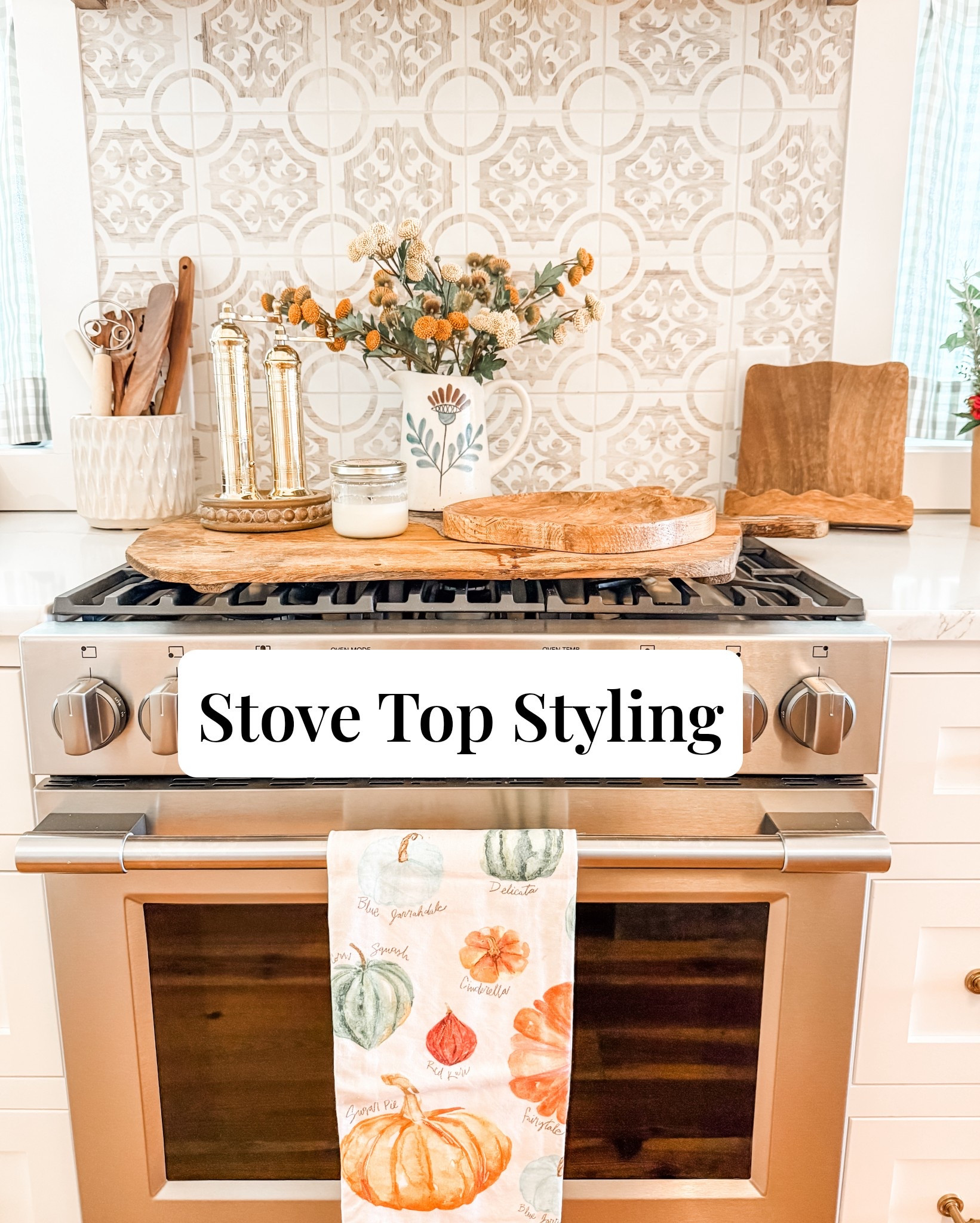 The prettiest little touched to warm up your kitchen... they're also functional so it's a win win! ✨


#LTKHome