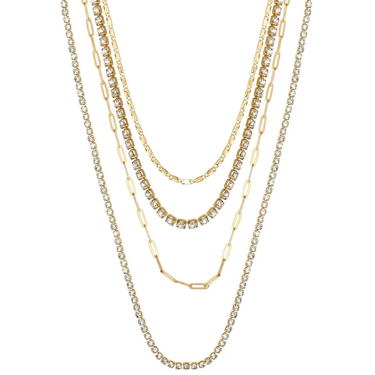 Jessica Simpson Layer Chain Necklace | Walmart (US)