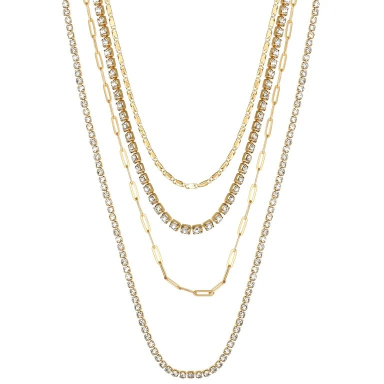 Jessica Simpson Layer Chain Necklace | Walmart (US)