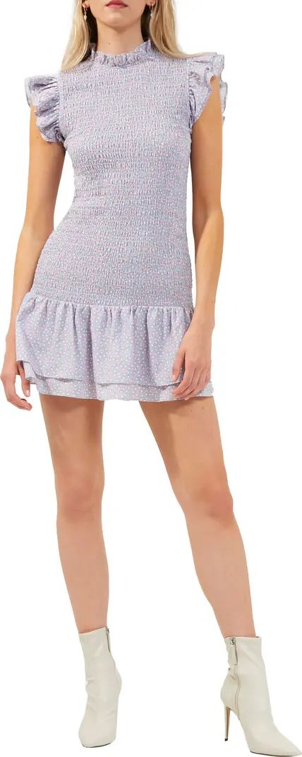 French Connection Elao Verona Crepe Smocked Dress | Nordstrom | Nordstrom