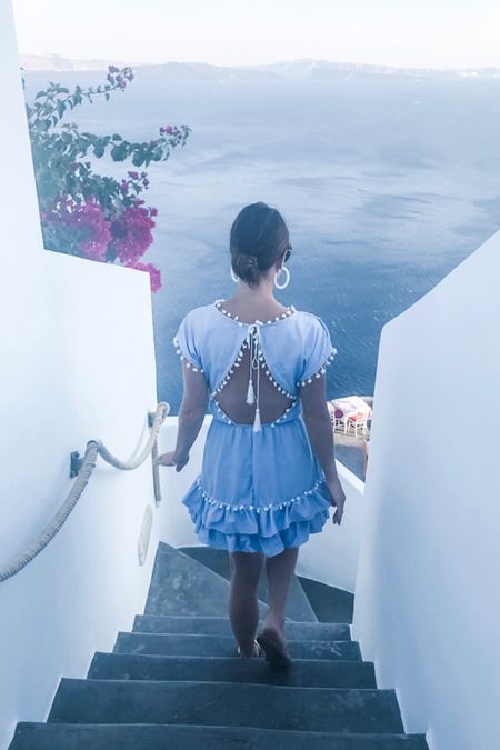 Summer vacation outfits, what to wear in Greece, Santorini, oia vacation 

#LTKtravel