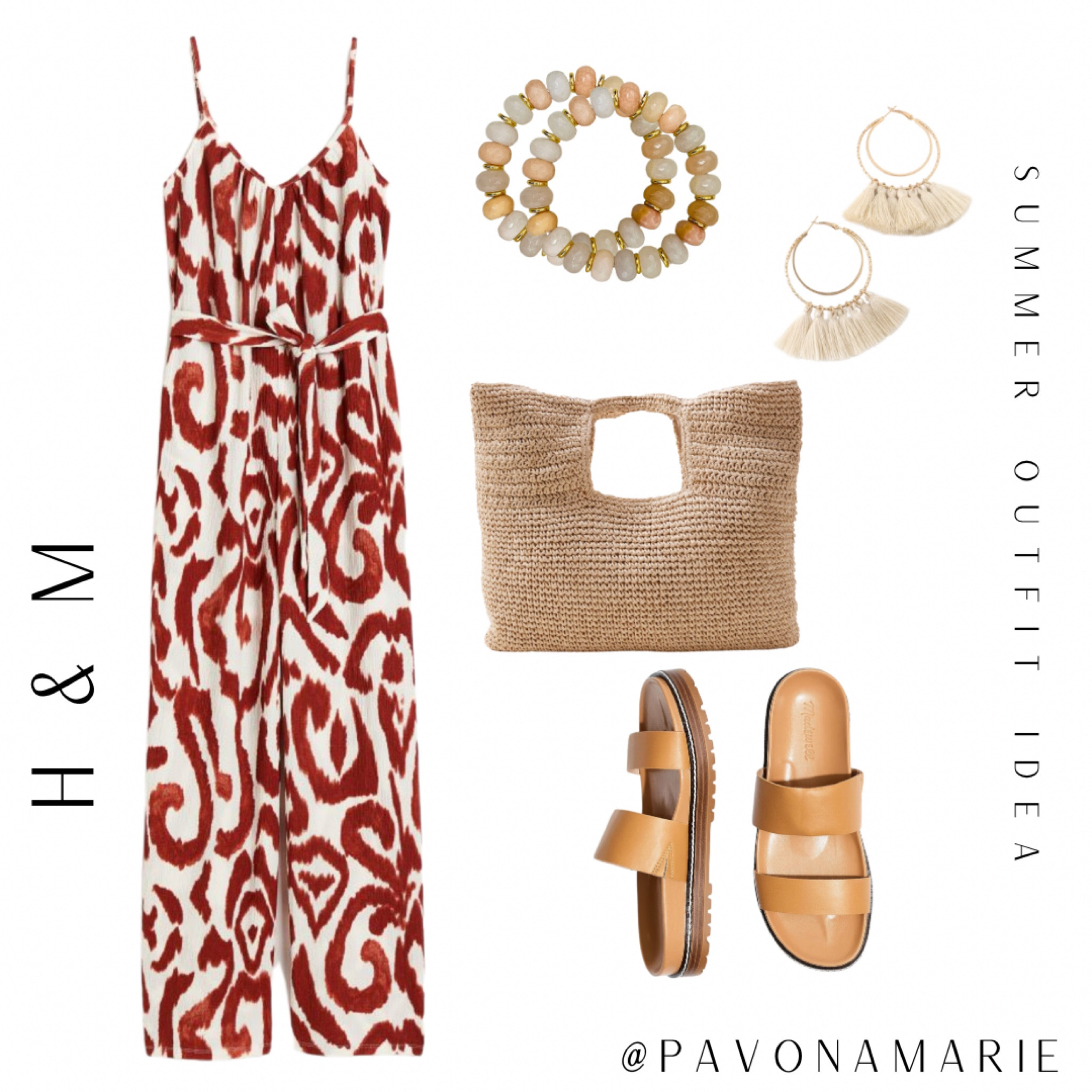 Summer outfit. Jumpsuit. Summer fashion. Summer clothes. H&M outfit. H&M clothes. H&M finds  

#LTKU #LTKFind #LTKSeasonal