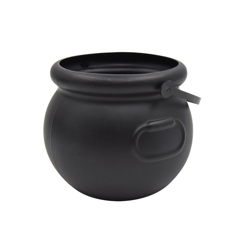 Halloween Plastic Black Witch Mini Cauldron Party Decorations for Kids, 3.7 in, by Way To Celebra... | Walmart (US)