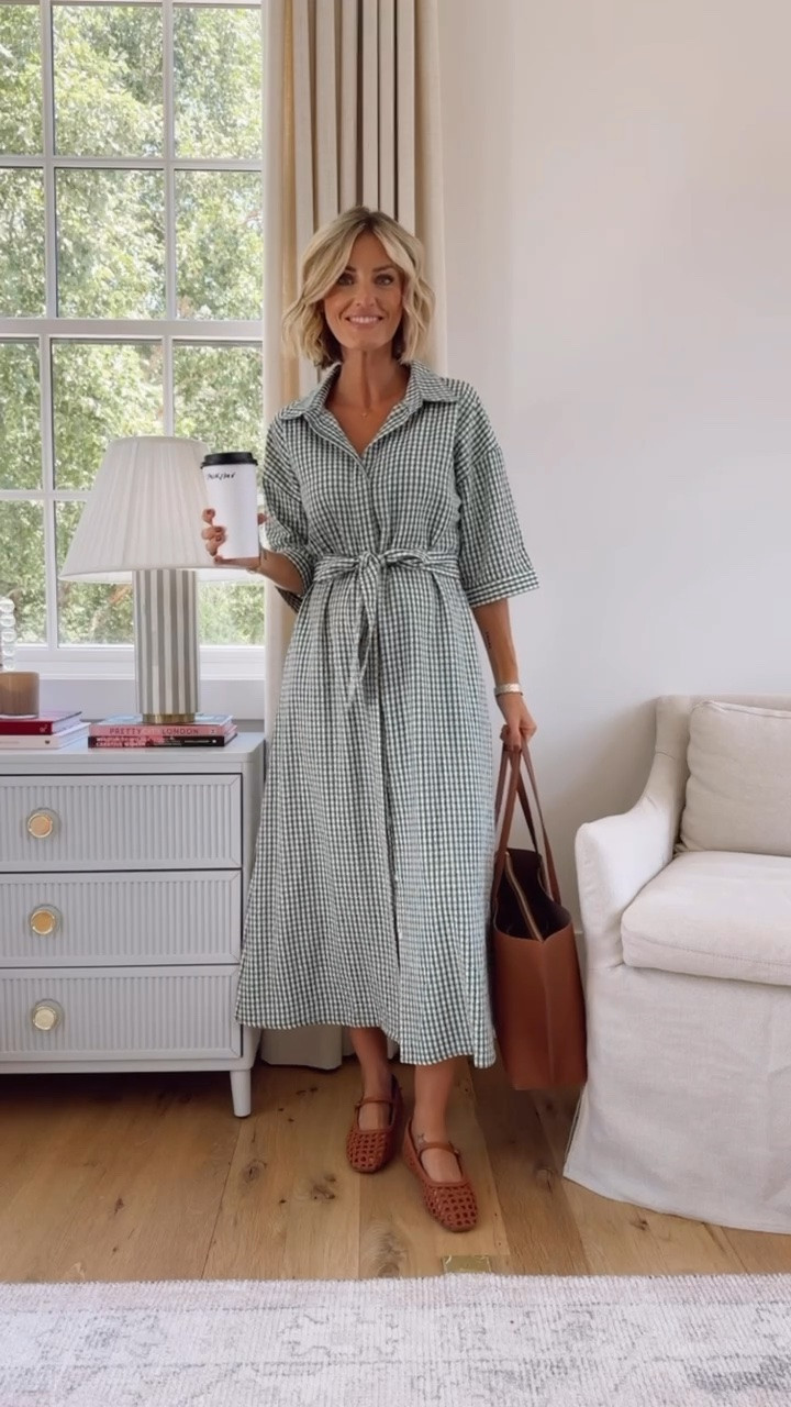 A great workwear look for going into fall! Teachers this is a great one for you! Gingham is such a fun and classic print. I’m wearing size small. 

Loverly Grey, green gingham dress, Amazon finds, midi dress, workwear, work dress, teacher dress, teacher outfit ideas, work outfit ideas

#LTKootd #LTKWorkwear