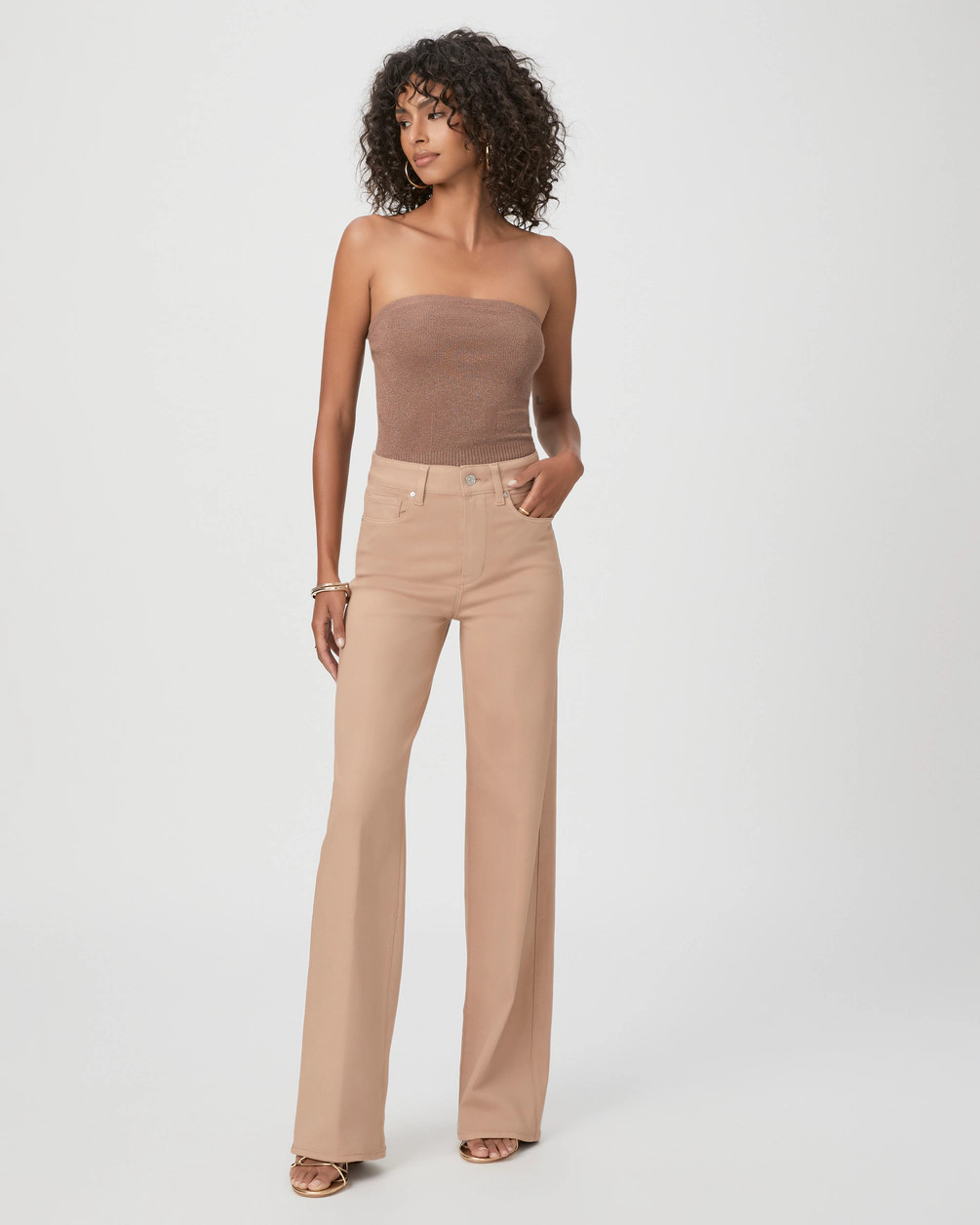 Sasha Wide Leg Jean | Paige