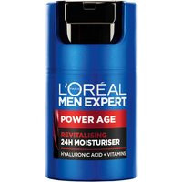 L'Oréal Paris Men Expert Power Age Moisturiser with Hyaluronic Acid 50ml | Look Fantastic (UK)
