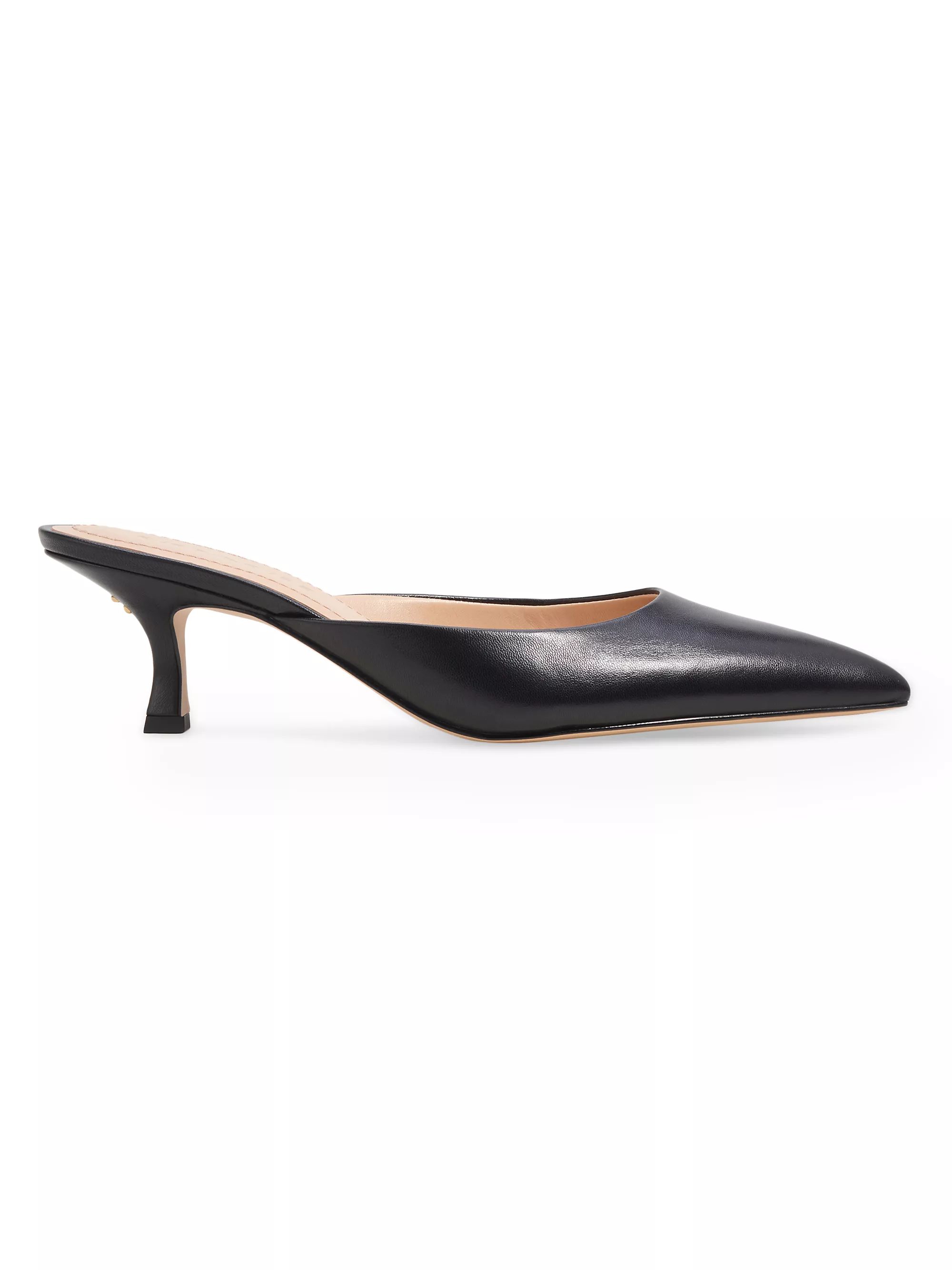 Renn 57MM Leather Mules | Saks Fifth Avenue