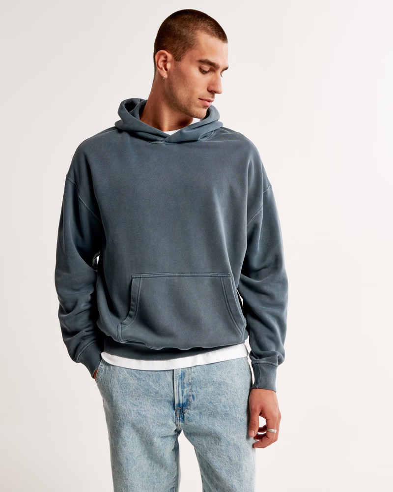 Essential Popover Hoodie | Abercrombie & Fitch (US)