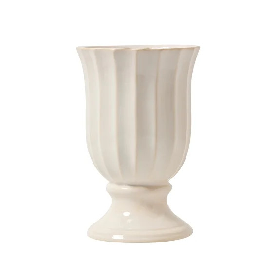 My Texas House 10" White Ceramic Planter Ceramic Vase | Walmart (US)