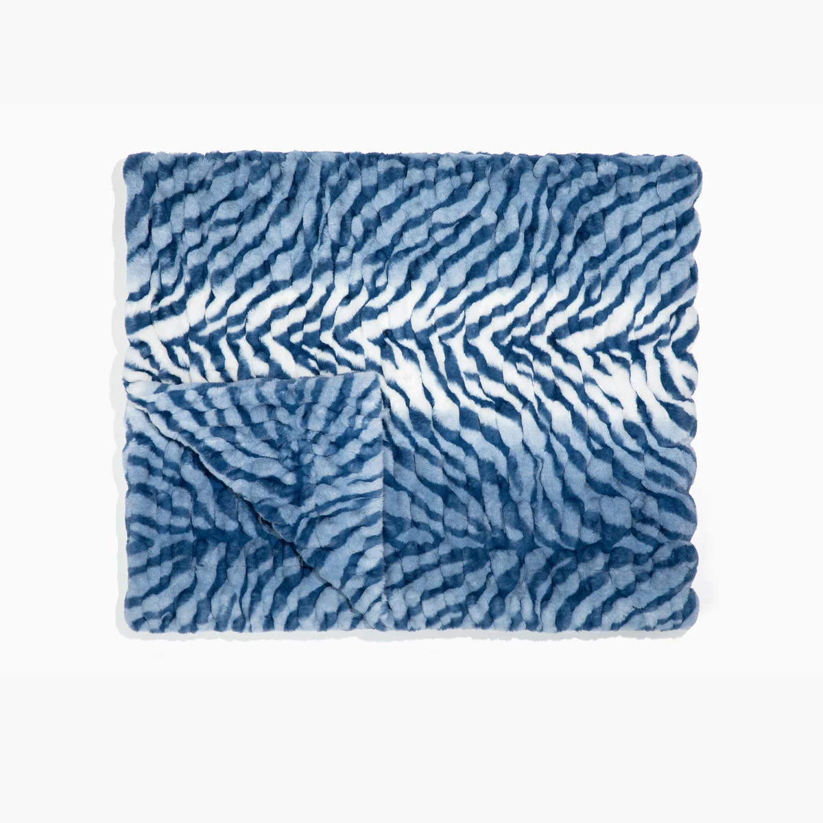Blue Zebra | Lola Blankets